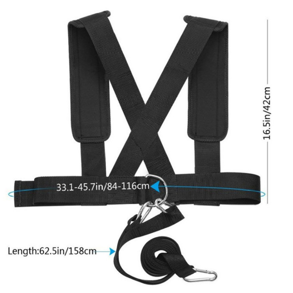 Gear For Crossfit - Performance Resistance Sled Harness Vest Sprint
