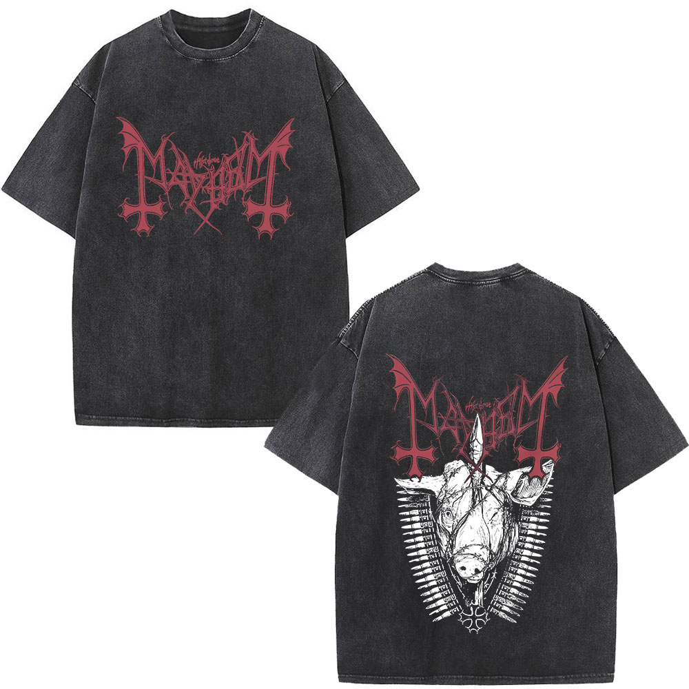Darkthrone Mayhem Vintage Wash - Crossfit Mayhem ulasan dan harga