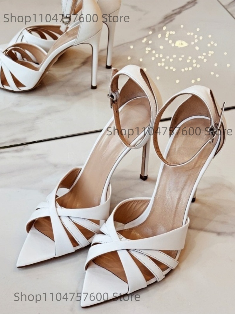 Women's Leather Pointed Toe An - Crossfit Event ulasan dan harga