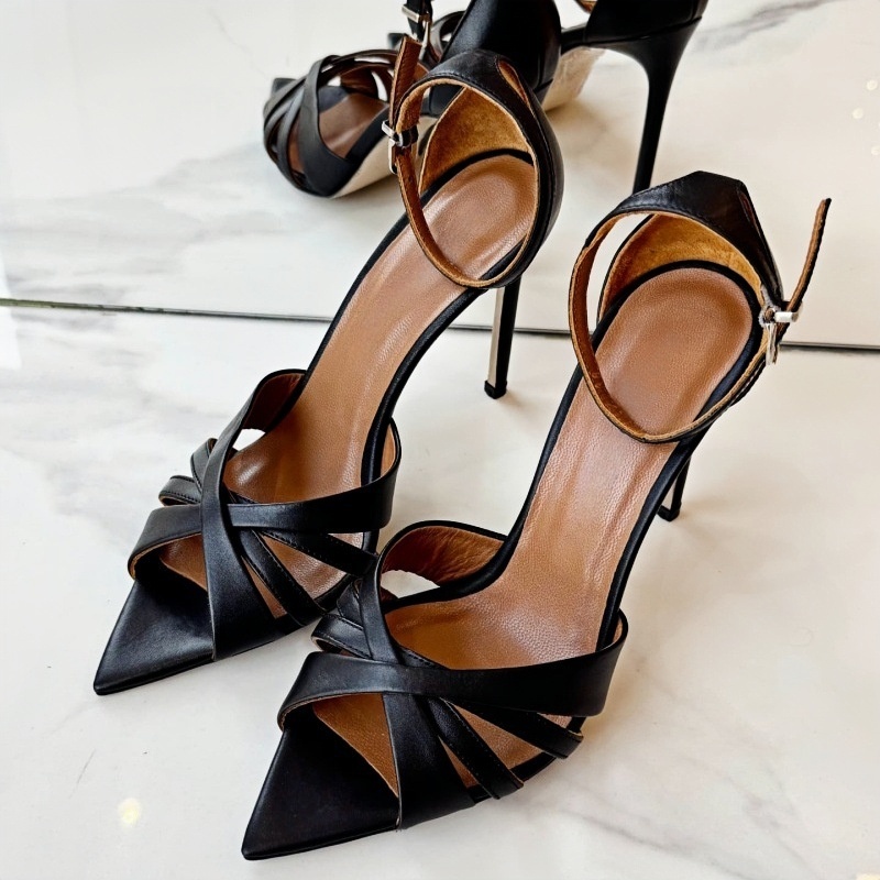 Women's Leather Pointed Toe An - Crossfit Event ulasan dan harga