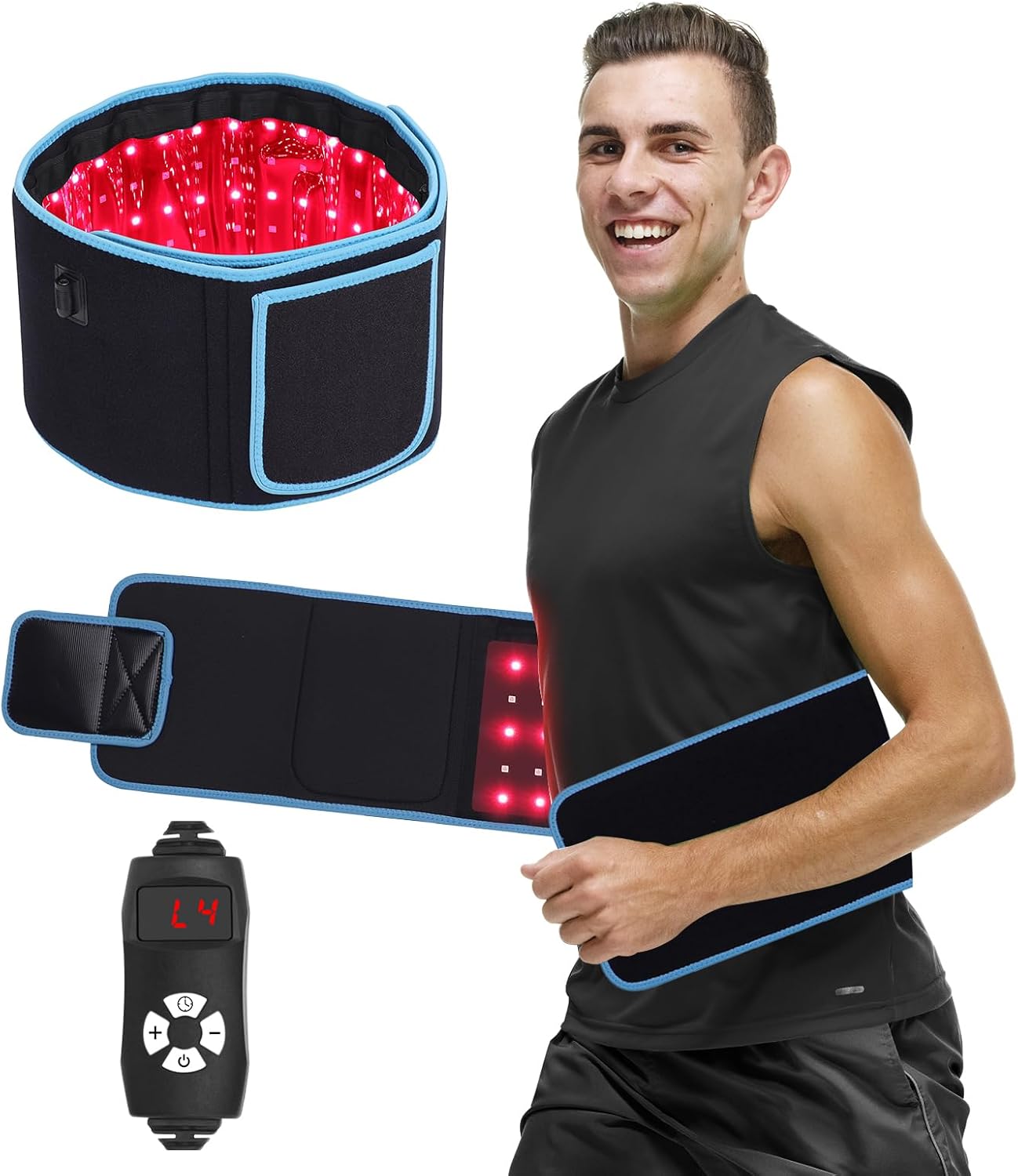 LED Phototherapy Massage Belt  - Crossfit Gym ulasan dan harga