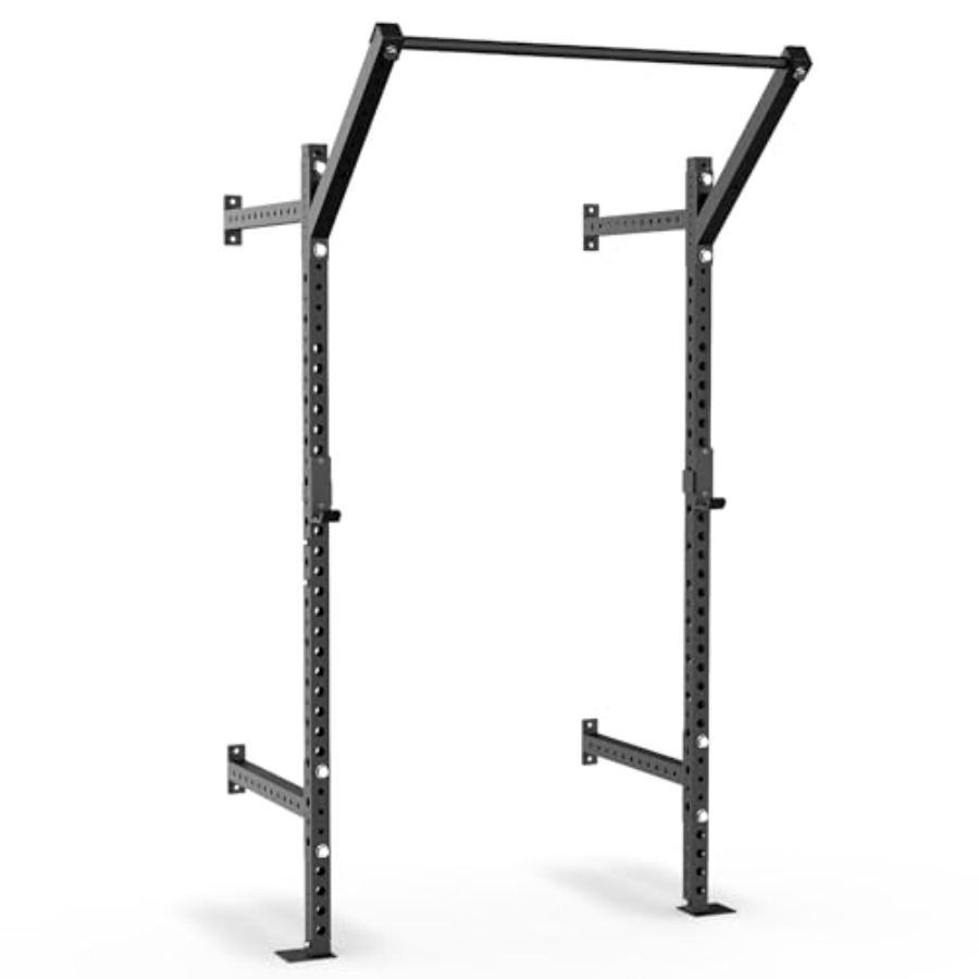 Wall Mounted Squat Rack for ho - Pull Up Bar Grip ulasan dan harga