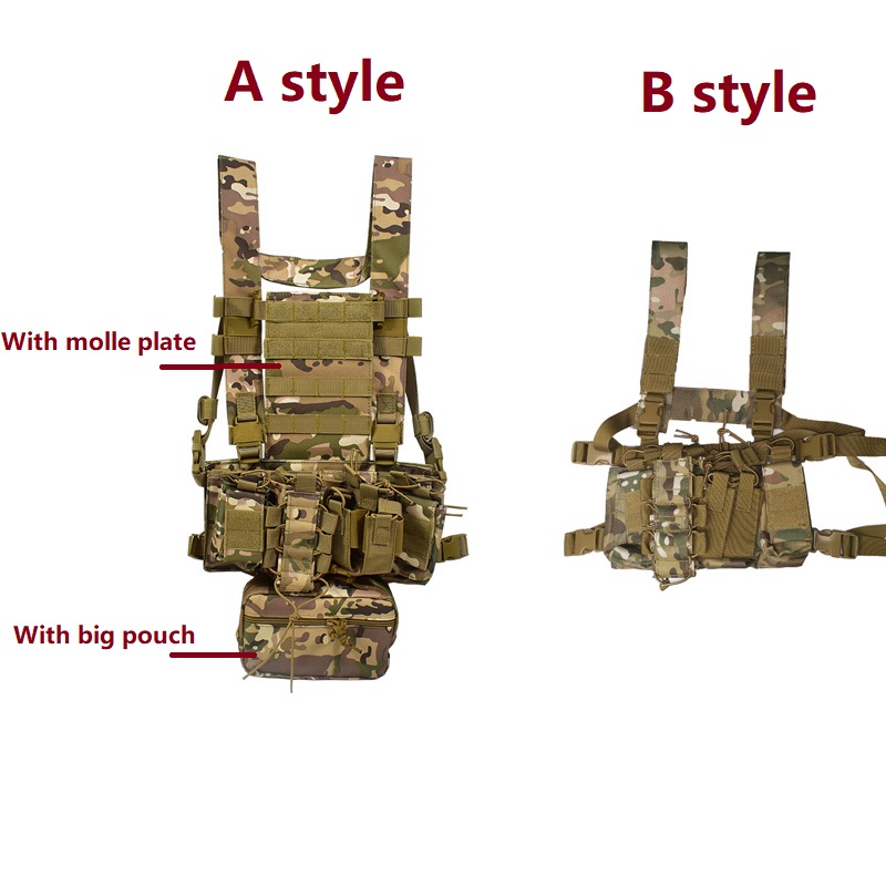 D3CR Chest Rig Vest Multicam B - Gear For Crossfit ulasan dan harga
