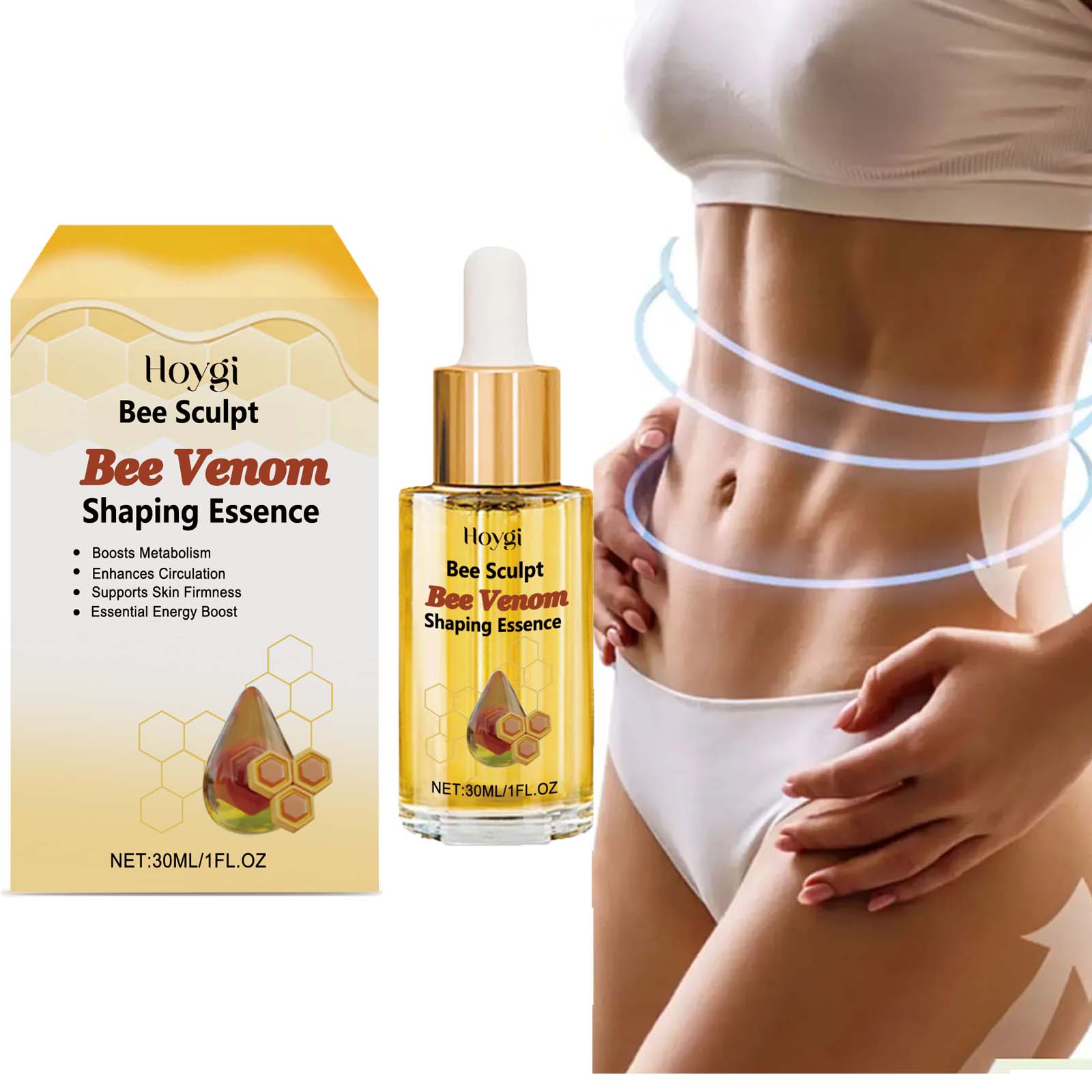 Bee Venom Shaping Oil Firming  - Crossfit Gym ulasan dan harga