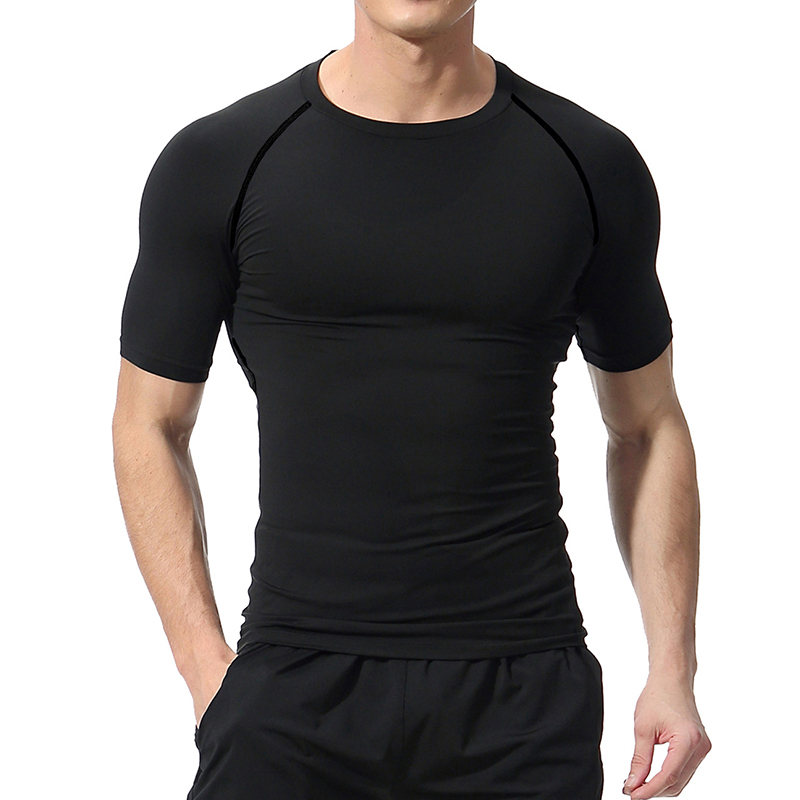 Cross Print Compression Shirt  - Crossfit Gym ulasan dan harga