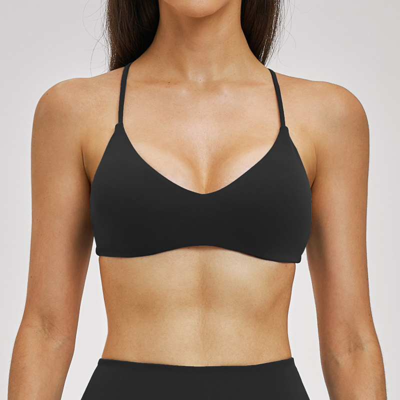 Backless Yoga Bra Gym Women Sp - Crossfit Gym ulasan dan harga