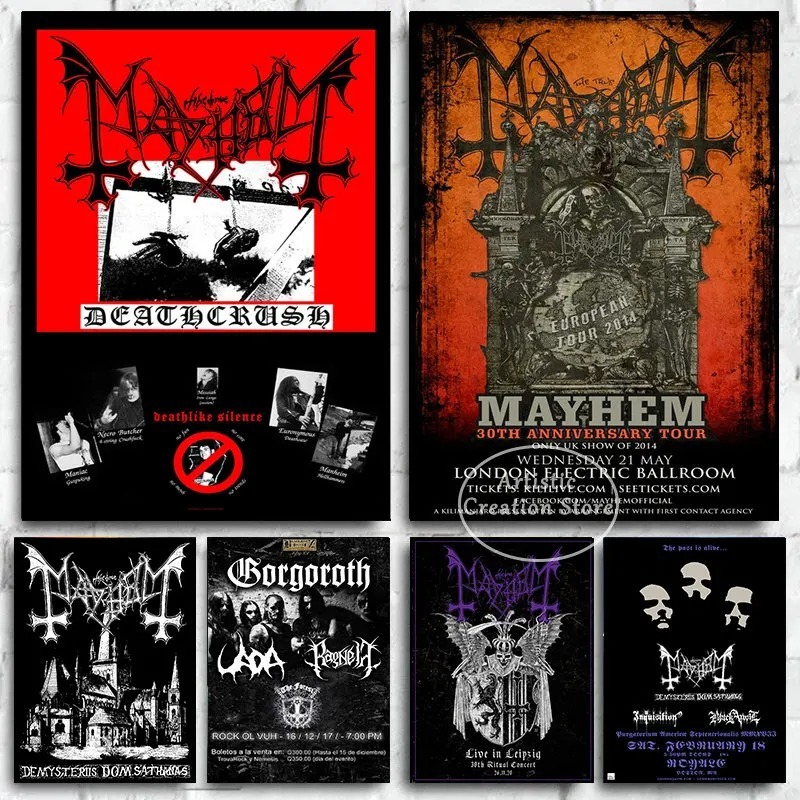 Mayhem Posters Scandinavian Me - Crossfit Mayhem ulasan dan harga