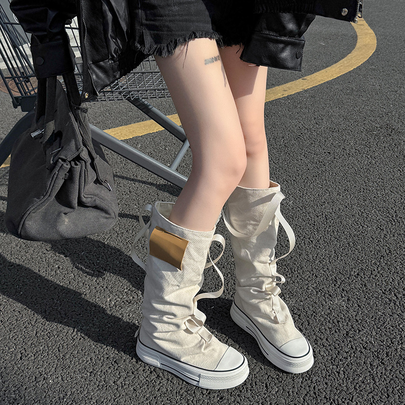 Womens Boots Fashion Stacking  - Crossfit Youtube ulasan dan harga