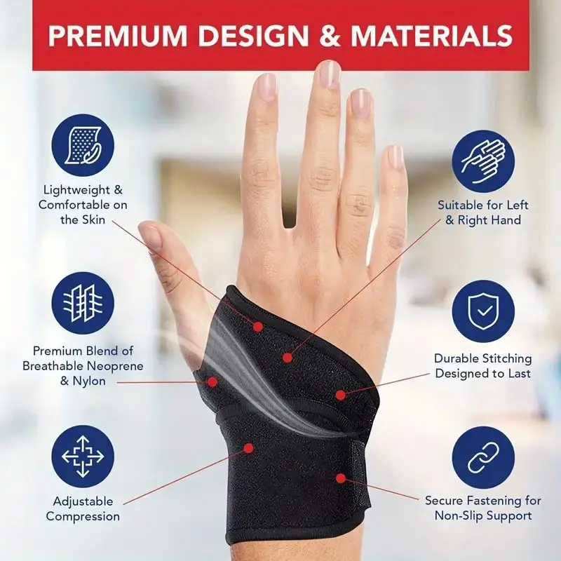 Adjustable Wrist Brace Perfect - Wrist Wrap Support ulasan dan harga