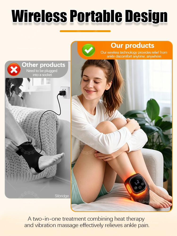 Portable Heated Ankle Massager - Wrist Wrap Support ulasan dan harga