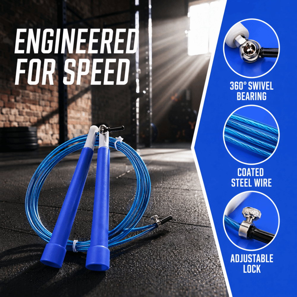 Durable Steel Wire Jump Rope T - Skipping Rope Pvc ulasan dan harga