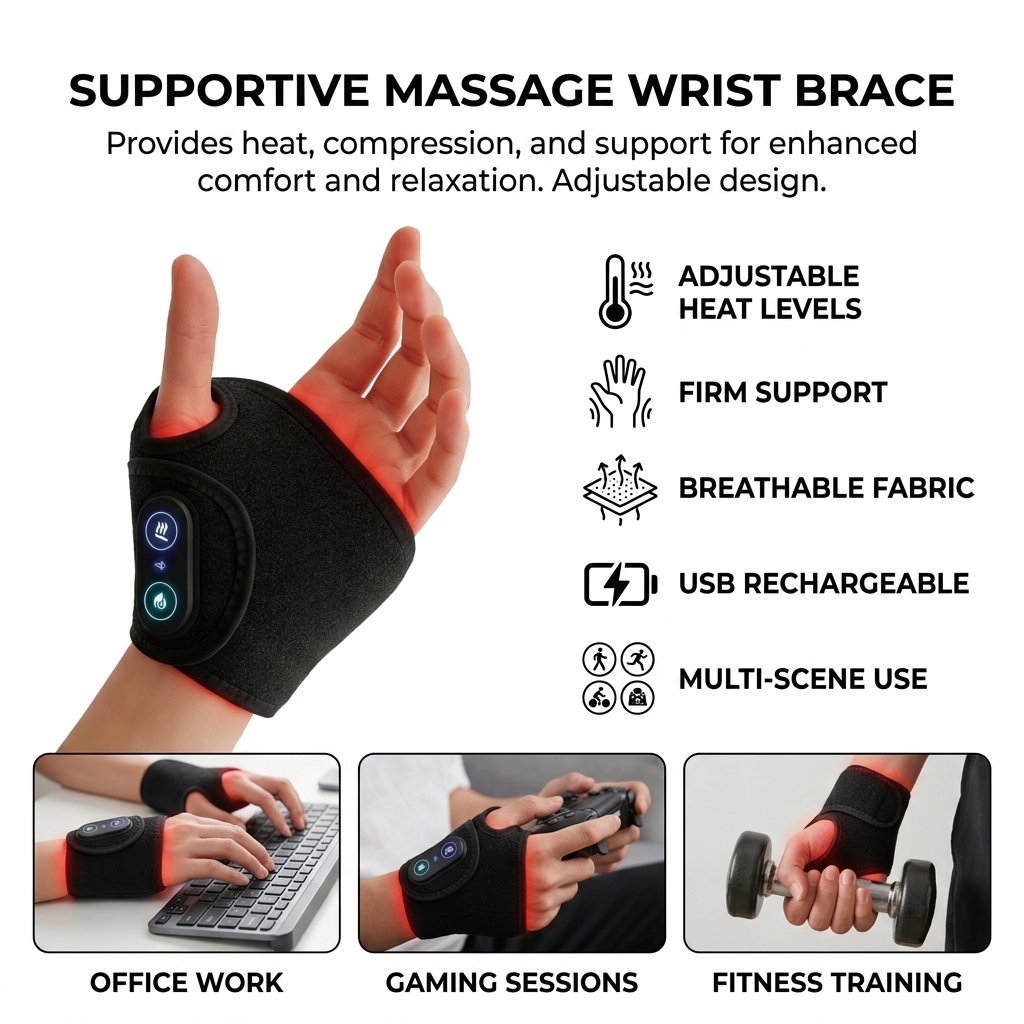 Wrist Support Braces Heated Ma - Wrist Wrap Support ulasan dan harga