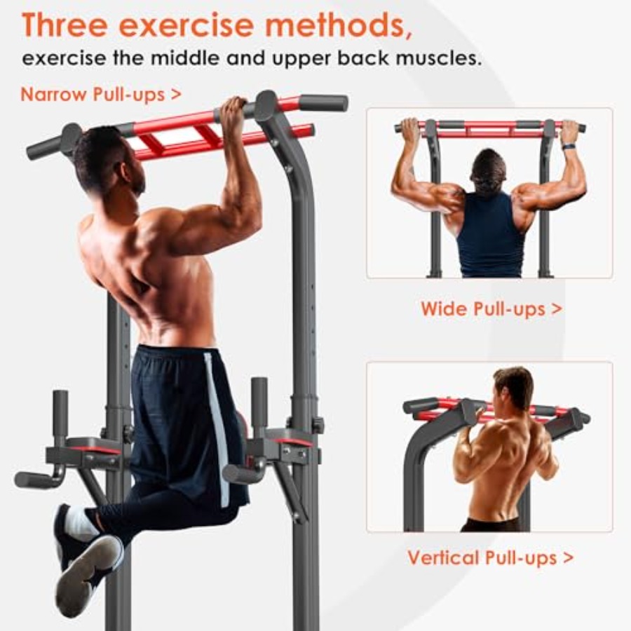 Home gym pull up bar station:  - Pull Up Bar Grip ulasan dan harga