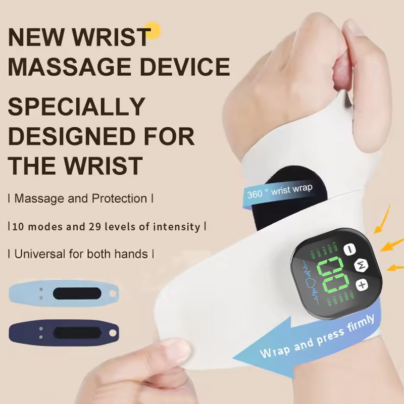 Electric Hand Massager EMS Mic - Wrist Wrap Support ulasan dan harga