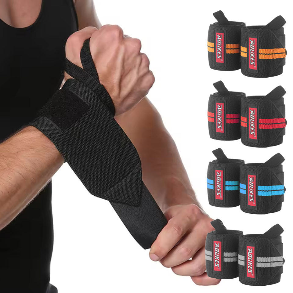 AOLIKES Fitness Wrist Wraps We - Wrist Wrap Support ulasan dan harga
