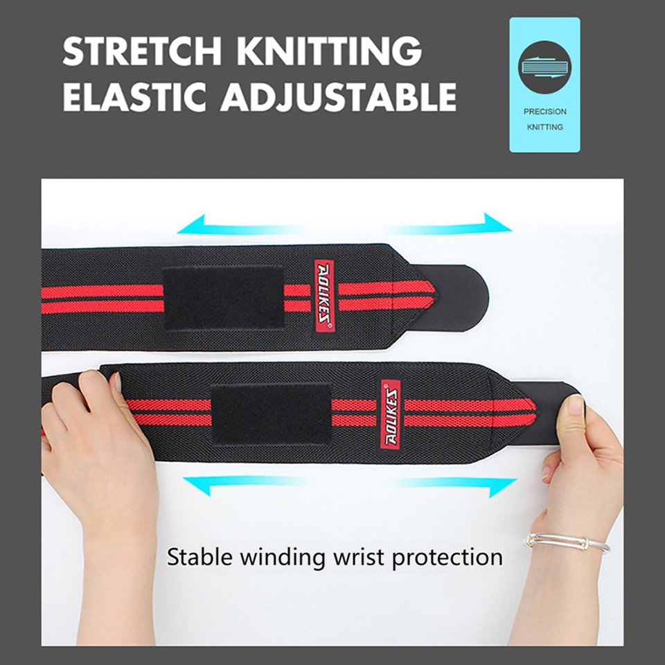 AOLIKES Fitness Wrist Wraps We - Wrist Wrap Support ulasan dan harga
