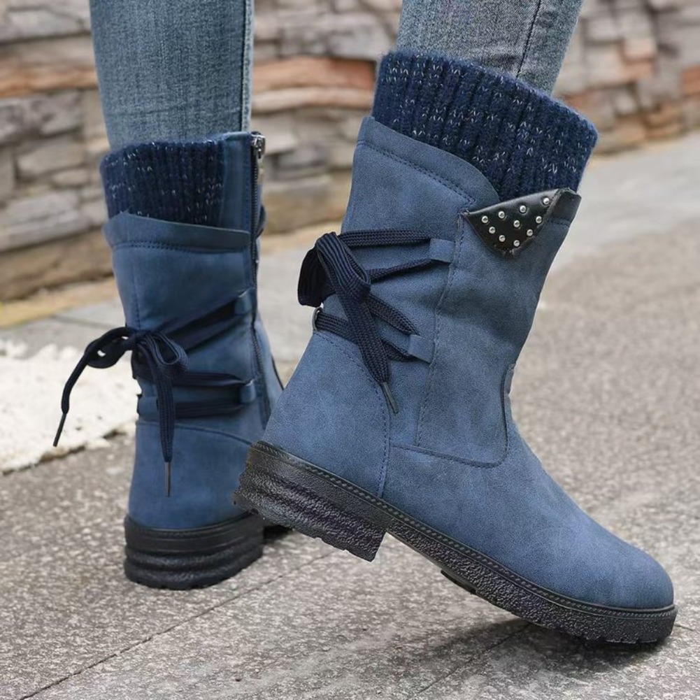 2025 New Women Boots Autumn Wi - Crossfit Youtube ulasan dan harga